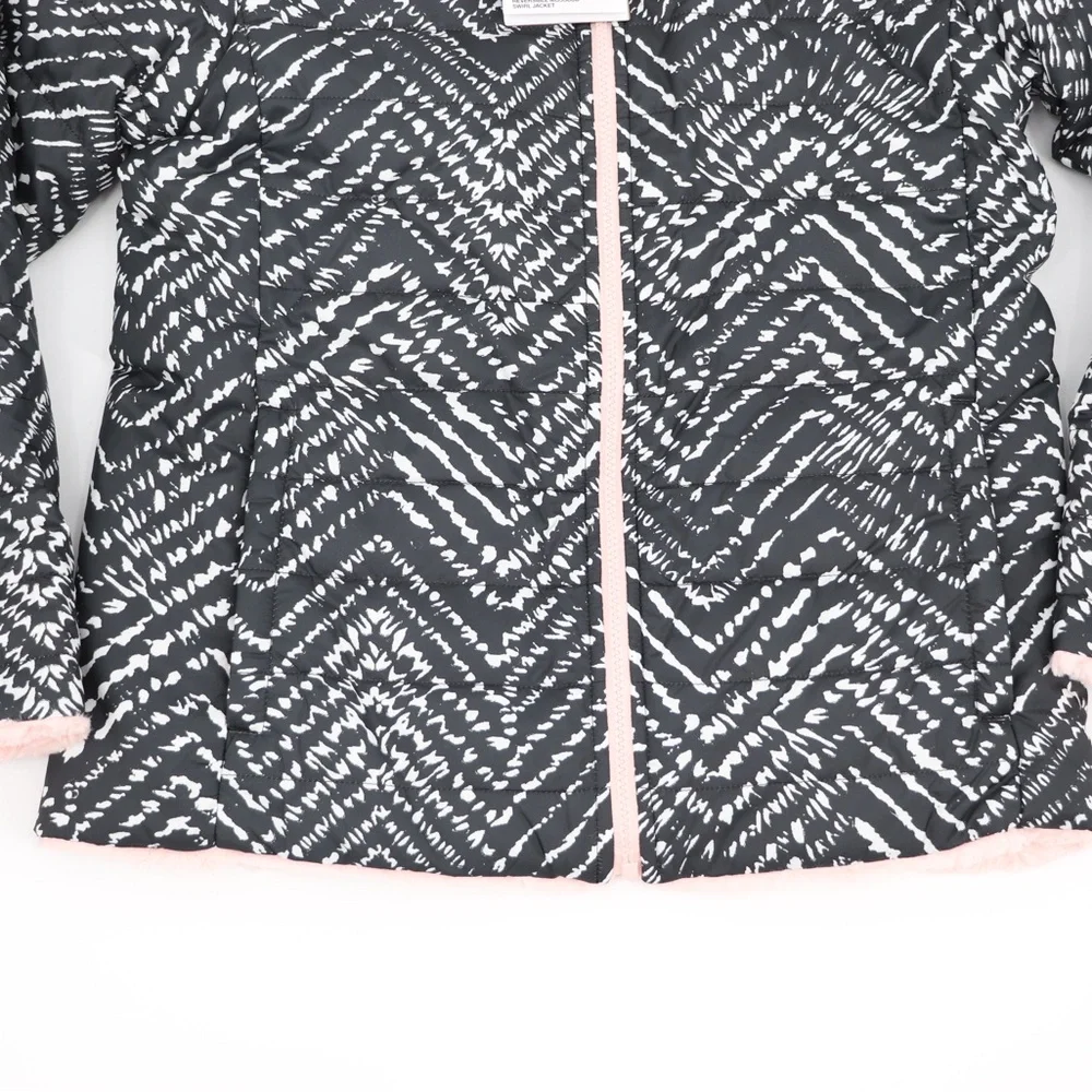 The North Face Youth 18 XL Girls Reversible Mossbud Jacket - Picture 5 of 13